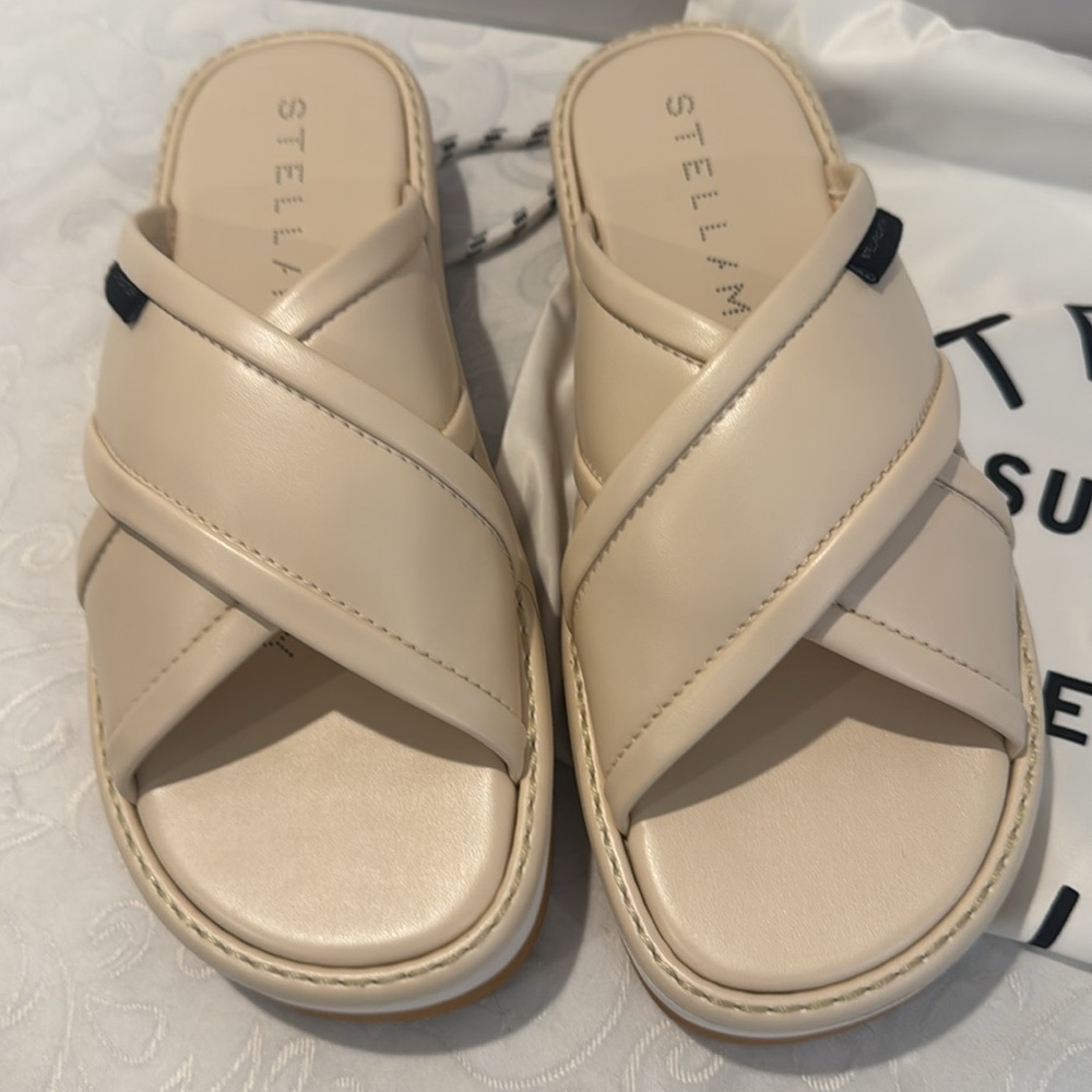 🎉HP🎉Stella McCartney Sneakelyse Twist Sandal. Ladies 39 - Picture 6 of 16